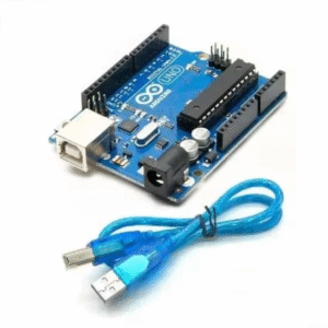 Arduino UNO R3 with Cable-ATmega328 Microcontroller Board